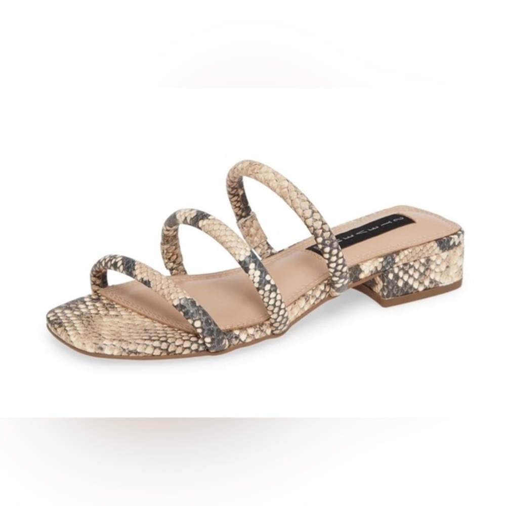 Snakeskin Patterned Women's Sandals